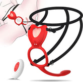 Wearable Panty Clitoral Anal Vibrator With Remote Control
